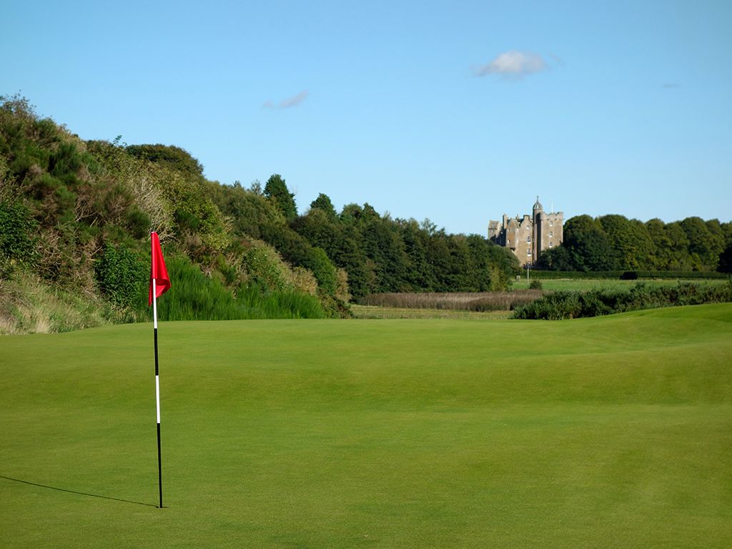 4th Hole at Castle Stuart Golf Links (191 Yard Par 3)